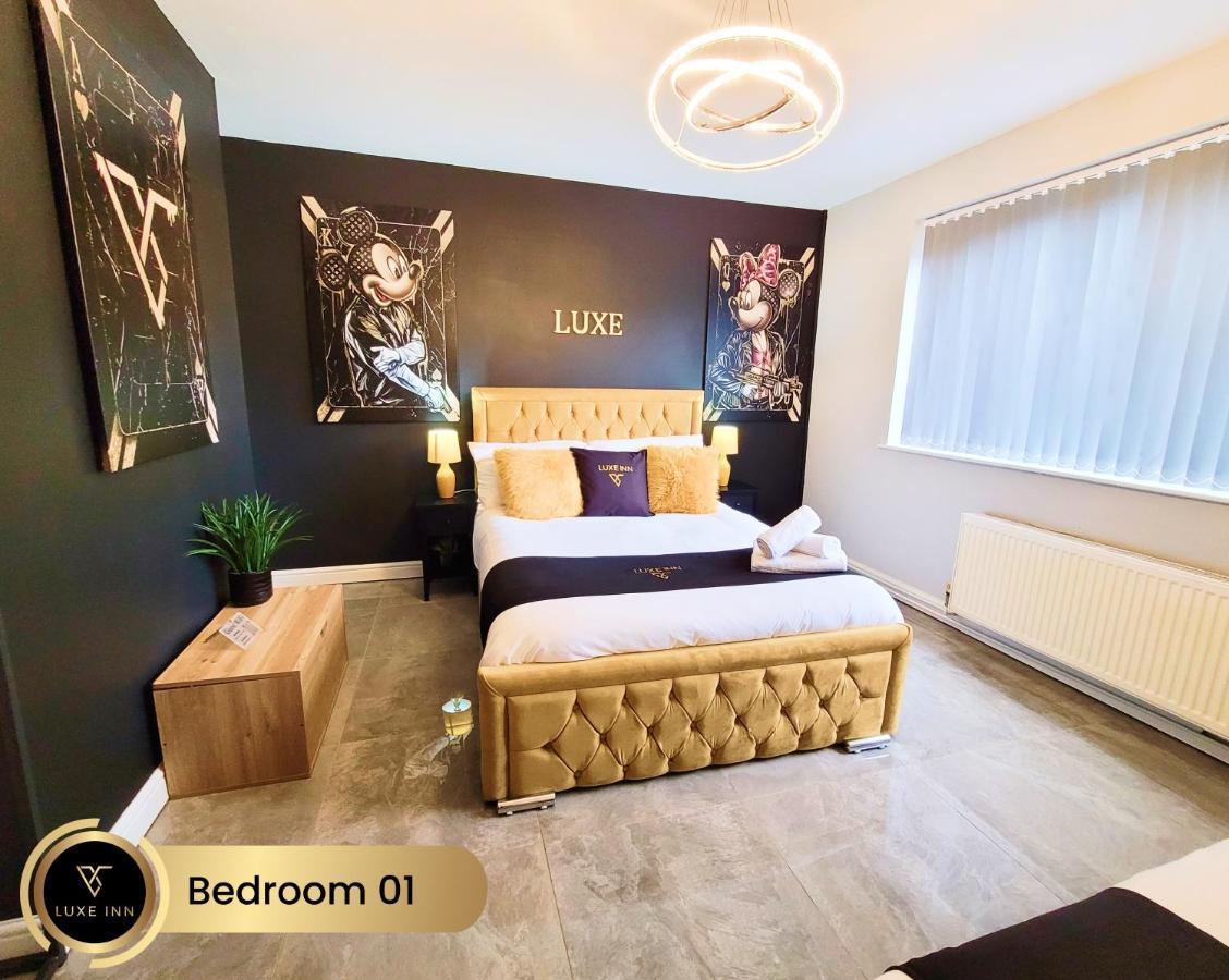 Nr Birmingham City Centre, 5 Bed, Luxe Inn Buitenkant foto