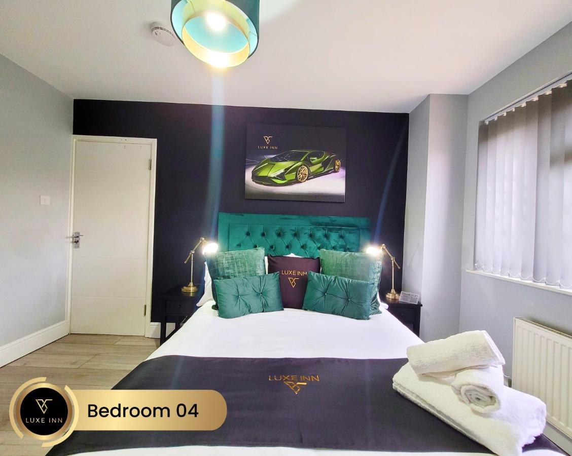 Nr Birmingham City Centre, 5 Bed, Luxe Inn Buitenkant foto