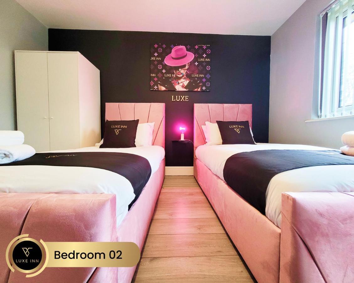 Nr Birmingham City Centre, 5 Bed, Luxe Inn Buitenkant foto