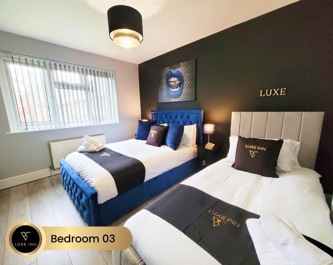 Nr Birmingham City Centre, 5 Bed, Luxe Inn Buitenkant foto